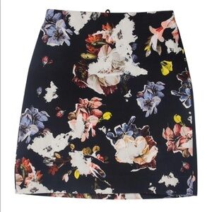 Erdem Floral Print Mini Skirt